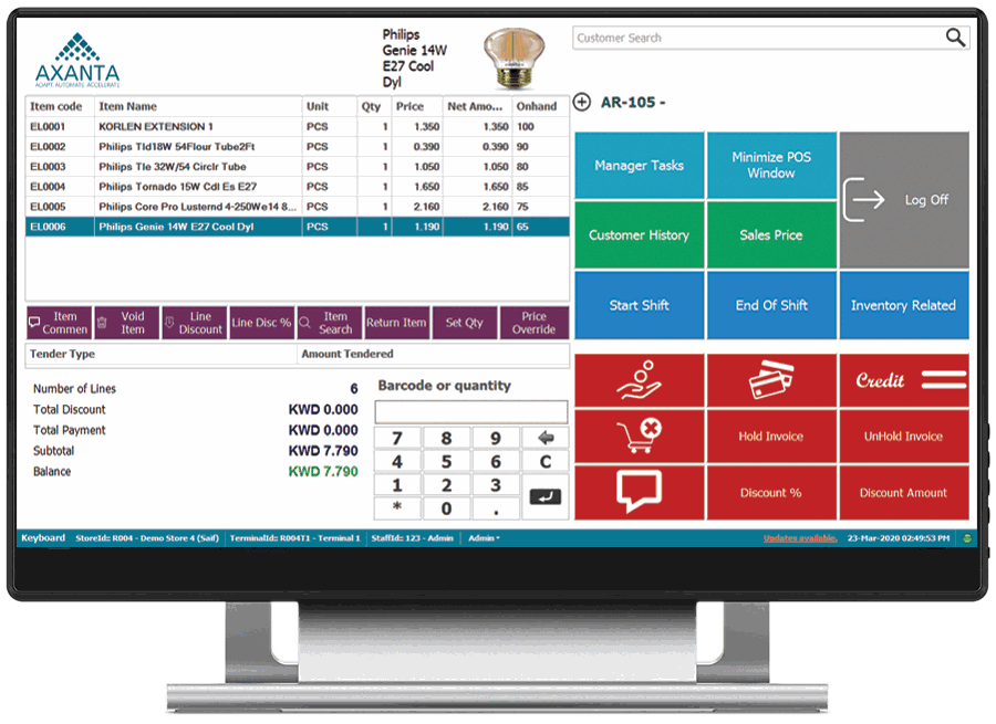 #1 Cloud ERP & POS Solution for Electronics | Axanta ERP